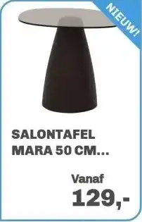 Trendhopper Salontafel Mara 50 cm Bruin aanbieding