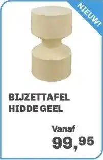 Trendhopper Bijzettafel Hidde Geel aanbieding