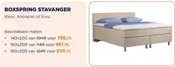 TotaalBED BOXSPRING STAVANGER aanbieding