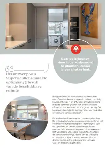 Superkeukens keuken met MATCHING BIJKEUKEN aanbieding