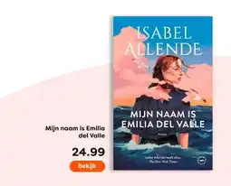 The Read Shop Mijn naam is Emilia del Valle aanbieding
