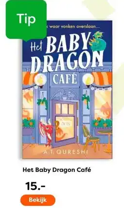 The Read Shop Het Baby Dragon Café aanbieding