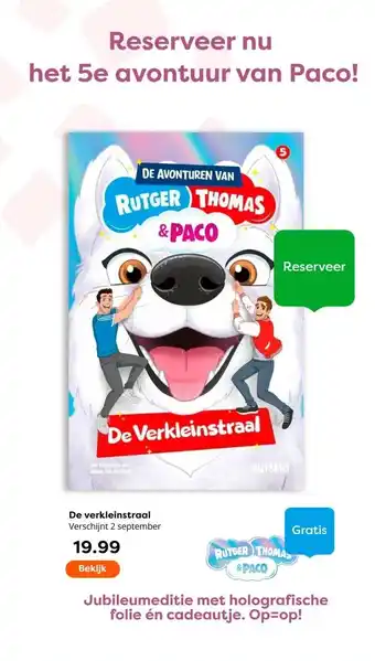 The Read Shop De verkleinstraal aanbieding