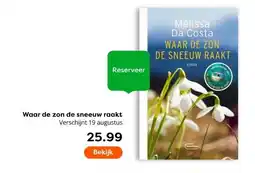 The Read Shop Waar de zon de sneeuw raakt aanbieding