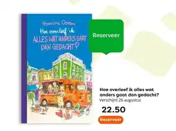 The Read Shop Hoe overleef ik alles wat anders gaat dan gedacht? Verschijnt 26 augustus aanbieding