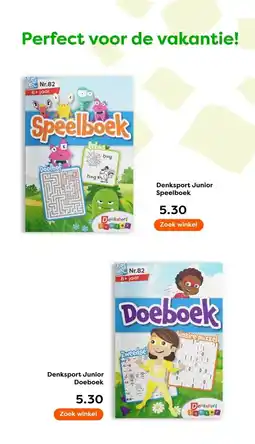 The Read Shop Denksport Junior Doeboek aanbieding