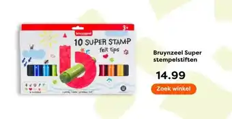 The Read Shop Bruynzeel Super stempelstiften aanbieding