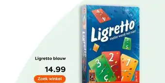 The Read Shop Ligretto blauw aanbieding