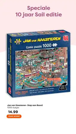 The Read Shop Jan van Haasteren- Stap aan Boord 1000 stukjes aanbieding