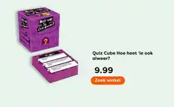 The Read Shop Quiz Cube Hoe heet 'ie ook alweer? aanbieding