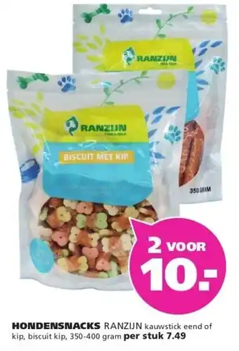 Ranzijn HONDENSNACKS RANZIJN aanbieding