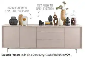 Pronto wonen Dressoir Famosa aanbieding