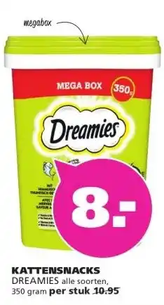 Ranzijn KATTENSNACKS DREAMIES aanbieding
