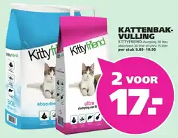 Ranzijn KATTENBAK- VULLING KITTYFRIEND aanbieding