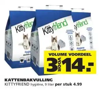 Ranzijn KATTENBAKVULLING KITTYFRIEND aanbieding