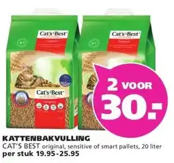 Ranzijn KATTENBAKVULLING CAT'S BEST aanbieding