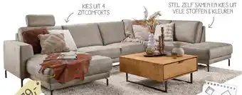 Pronto wonen Hoekbank Moscato aanbieding