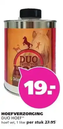 Ranzijn HOEFVERZORGING DUO HOEF** aanbieding