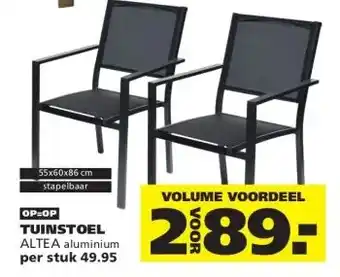 Ranzijn TUINSTOEL ALTEA aanbieding