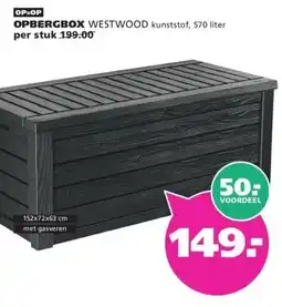 Ranzijn OPBERGBOX WESTWOOD aanbieding