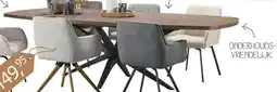 Pronto wonen Eettafel Mascaro aanbieding