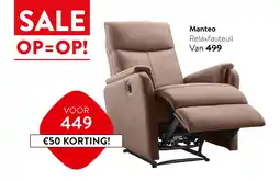 Profijt Meubel Manteo Relaxfauteuil aanbieding