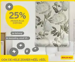 Praxis behang aanbieding