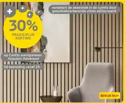 Praxis CanDo wandpanelen Acoustic Advanced aanbieding