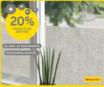 Praxis raam- en decoratiefolie aanbieding
