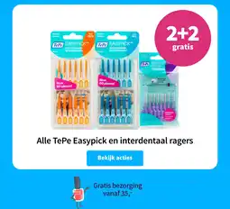 Plein.nl Alle TePe Easypick en interdentaal ragers aanbieding