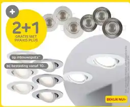 Praxis inbouwspots aanbieding
