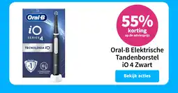 Plein.nl Oral-B Elektrische Tandenborstel iO 4 Zwart aanbieding