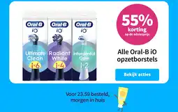 Plein.nl Alle Oral-B iO opzetborstels aanbieding
