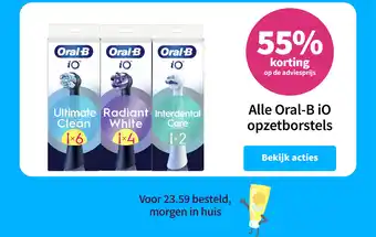 Plein.nl Alle Oral-B iO opzetborstels aanbieding