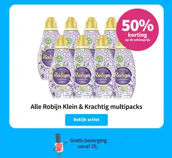 Plein.nl Alle Robijn Klein & Krachtig multipacks aanbieding