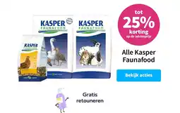 Plein.nl Alle Kasper Faunafood aanbieding
