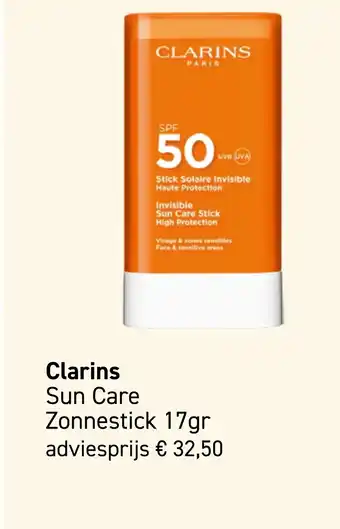 Mooi parfumerie Clarins Sun Care Zonnestick 17gr aanbieding
