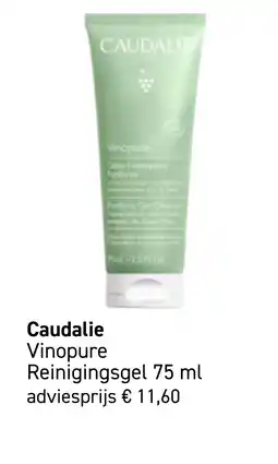Mooi parfumerie Caudalie Vinopure Reinigingsgel 75 ml aanbieding