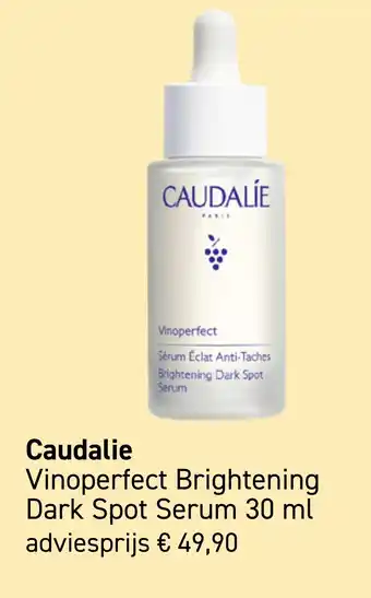 Mooi parfumerie Caudalie Vinoperfect Brightening Dark Spot Serum 30 ml aanbieding