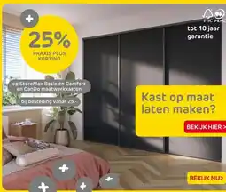 Praxis StoreMax Basic en Comfort en CanDo maatwerkkasten aanbieding