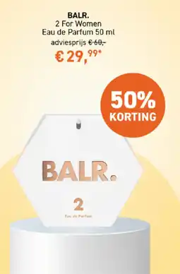 Mooi parfumerie BALR. 2 For Women Eau de Parfum 50 ml aanbieding