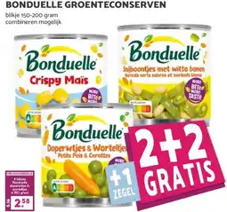 MCD Supermarkt BONDUELLE GROENTECONSERVEN aanbieding