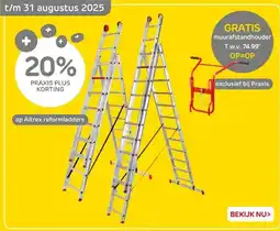 Praxis GRATIS aanbieding