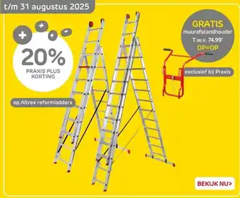 Praxis GRATIS aanbieding