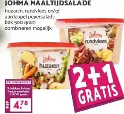 MCD Supermarkt JOHMA MAALTIJDSALADE aanbieding