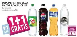 MCD Supermarkt 7UP, PEPSI, RIVELLA EN/OF ROYAL CLUB aanbieding