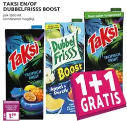 MCD Supermarkt TAKSI EN/OF DUBBELFRISSS BOOST aanbieding