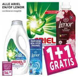 MCD Supermarkt ALLE ARIEL EN/OF LENOR aanbieding