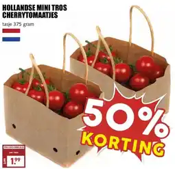 MCD Supermarkt HOLLANDSE MINI TROS CHERRYTOMAATJES aanbieding
