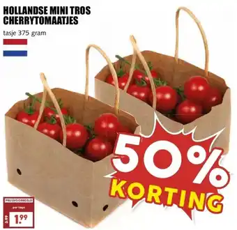 MCD Supermarkt HOLLANDSE MINI TROS CHERRYTOMAATJES aanbieding